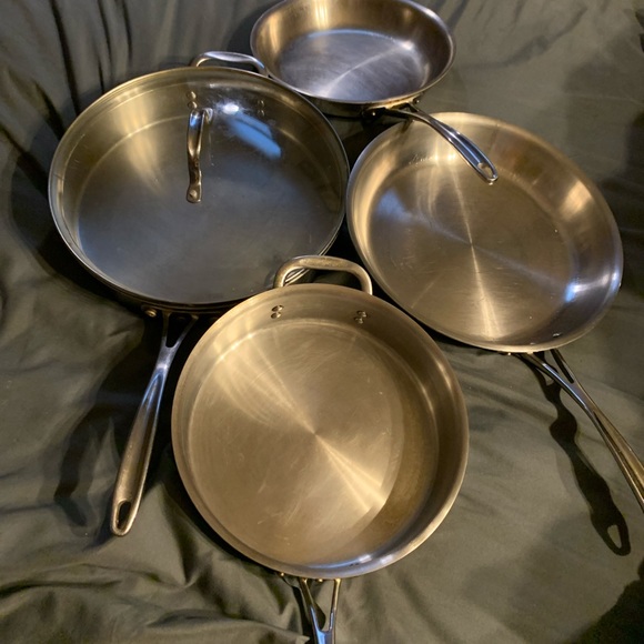Calphalon Kitchen Calphalon Stainless Steel Cookware Set 3 Contact For Individual Prices